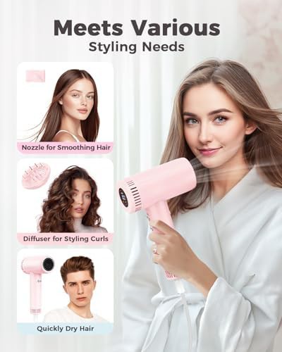 High speed ionic travel hair dryer — photo 5