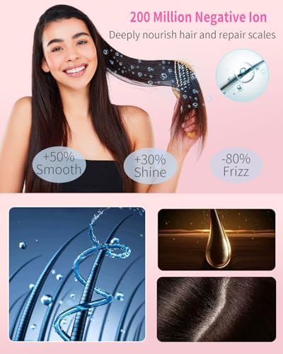 Silvery compact lightweight ionic blow dryer — photo 3