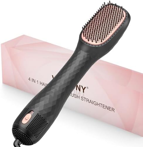 Professional ionic hot air brush styler