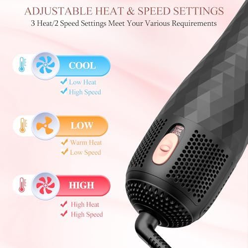 Professional ionic hot air brush styler — photo 4