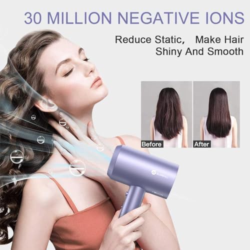 Lavender ionic quiet operation hair dryer — photo 5