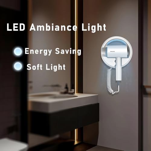 Ionic Hotel Dryer with Integrated Night Light — photo 3