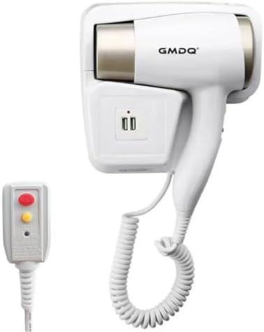 Dual Voltage Dryer with USB Charging Port