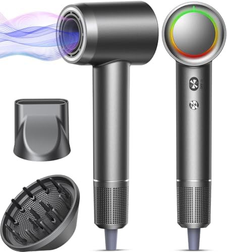 Gunmetal high speed frizz free dryer