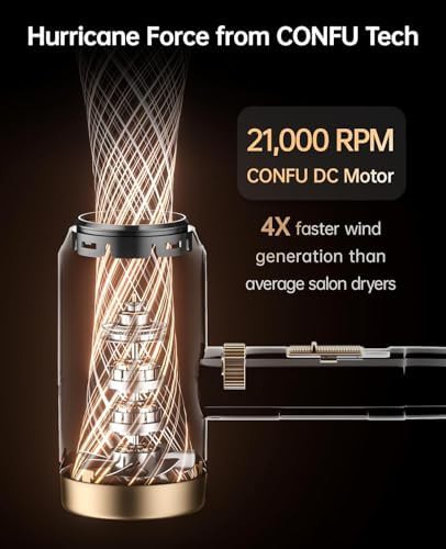 Travel lightweight dryer with 21000 RPM motor — photo 3