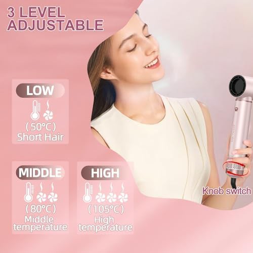 Pink five in one hot air styler brush — photo 3
