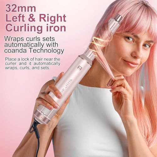 Pink five in one hot air styler brush — photo 4