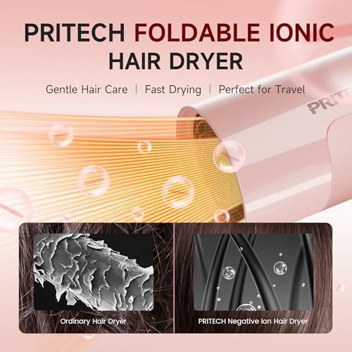 Dual Voltage Foldable Travel Hair Dryer — photo 5
