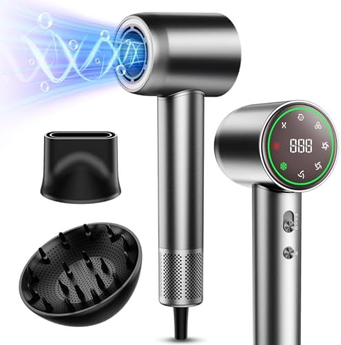 Quiet Ionic Hair Dryer with Brushless Motor