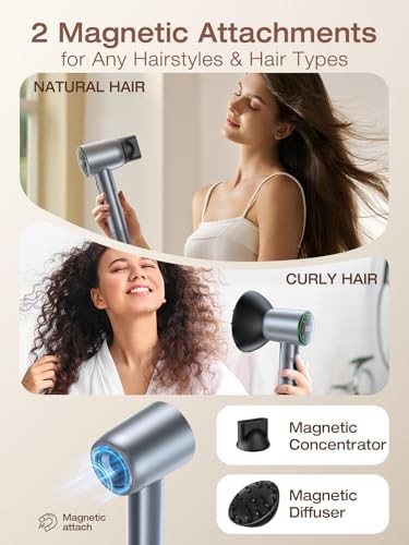 Quiet Ionic Hair Dryer with Brushless Motor — photo 5