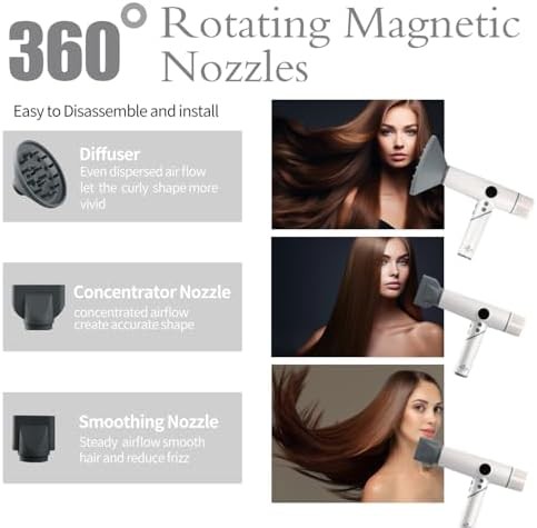 Foldable Ionic Brushless Travel Blow Dryer — photo 5