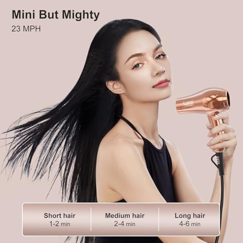 Small auto dual voltage travel hair dryer — photo 4