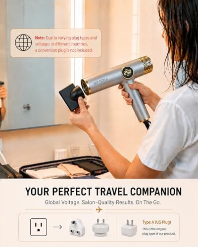 Infrared ionic dual voltage travel dryer — photo 4