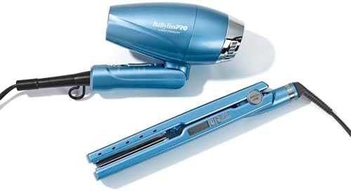 Compact Folding Ionic Dryer and Iron