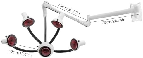Wall mount infrared heat lamp dryer — photo 4