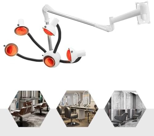 Wall mount infrared heat lamp dryer — photo 5