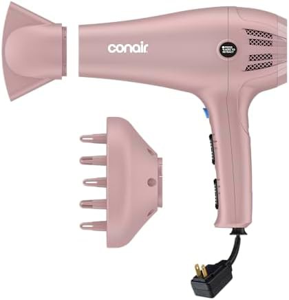 Matte Light Pink Ionic Diffuser Dryer