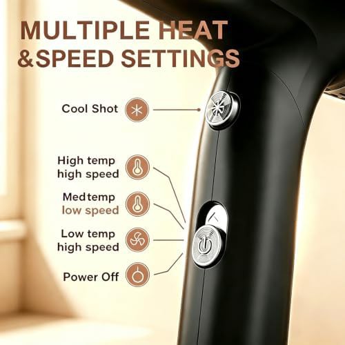 Dual voltage travel hair dryer mini portable — photo 4