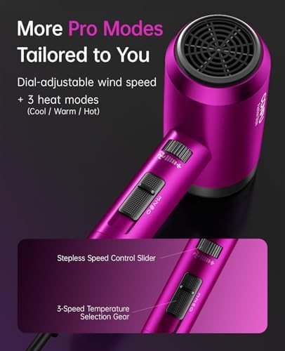 Travel ionic dryer for women 1600W — photo 5