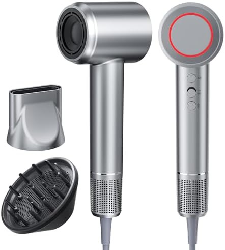 Quiet salon ionic diffuser dryer