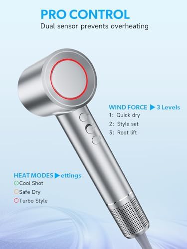 Quiet salon ionic diffuser dryer — photo 3