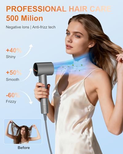 Brushless motor hair dryer with diffuser — photo 4