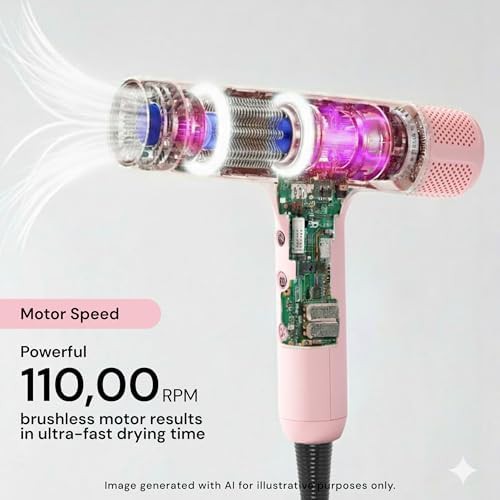 Digital Brushless Professional Dryer in Blush — photo 3