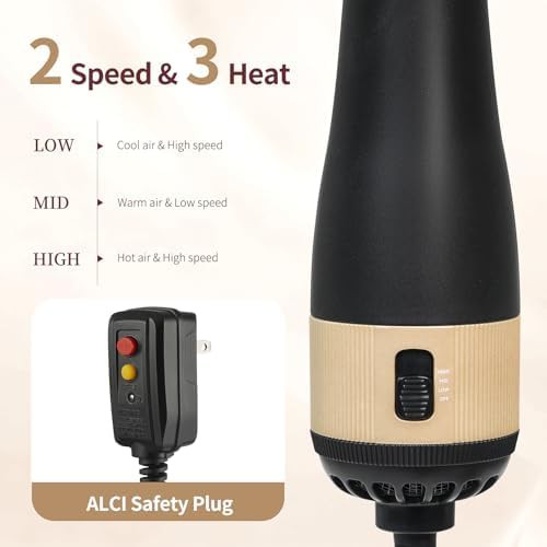 Infrared blow dryer brush with oval barrel — photo 5