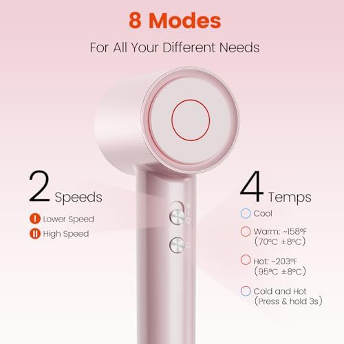Ionic blow dryer with magnetic diffuser — photo 5