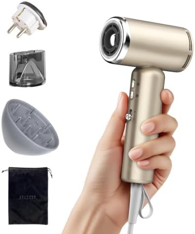 High Speed Mini Travel Dryer in Gold