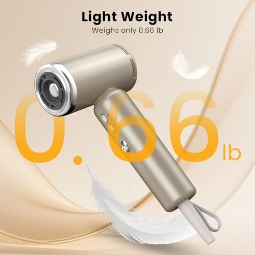 High Speed Mini Travel Dryer in Gold — photo 4