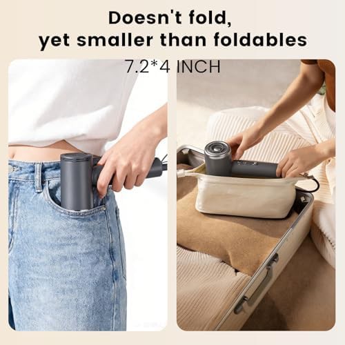 High Speed Mini Travel Dryer in Gray — photo 3