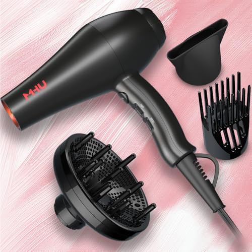 Black far infrared salon hair dryer — photo 5