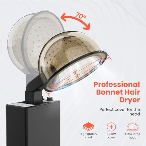 Professional Stainless Steel Bonnet Hair Dryer — photo 4
