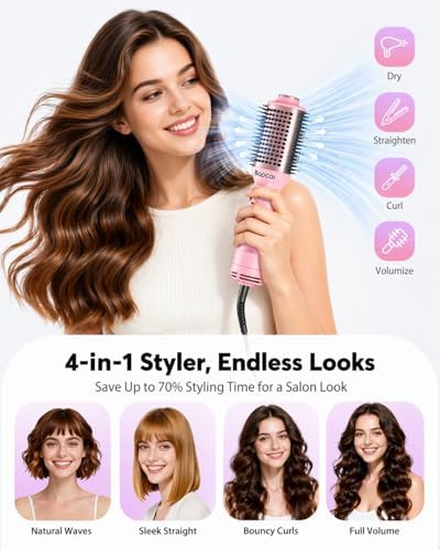 Universal voltage travel blow dryer brush — photo 4