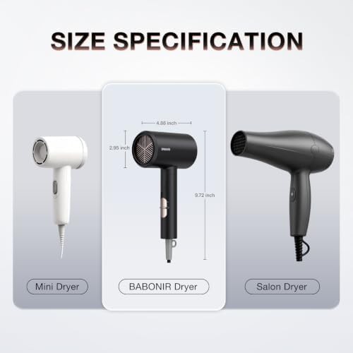 Black Foldable 1875W Diffuser Hair Dryer — photo 5
