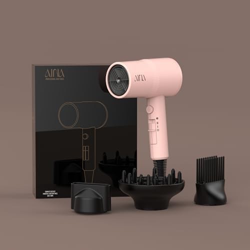 Pink Ceramic Dryer with Comb Attachment — photo 5
