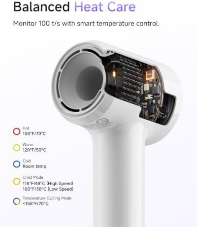Air diffuser white hair dryer — photo 4