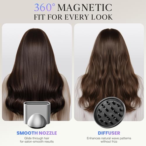 Lightweight travel ionic dryer with diffuser — photo 4