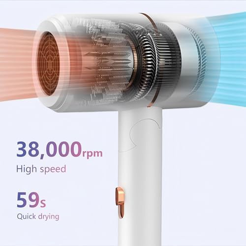 Foldable Ionic Travel Dryer in White — photo 3