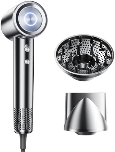 High Speed Hair Dryer with Magnetic Diffuser