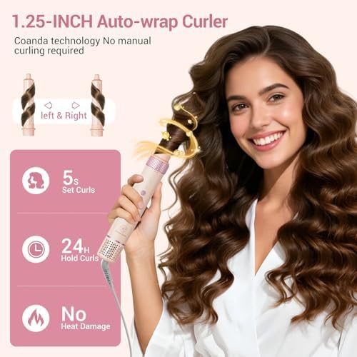 Six in one air styler and curler — photo 4