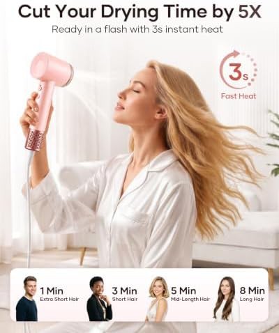 High speed ionic dryer with essential oil — photo 3