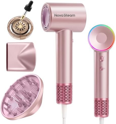 Ionic hair dryer with magnetic attachments