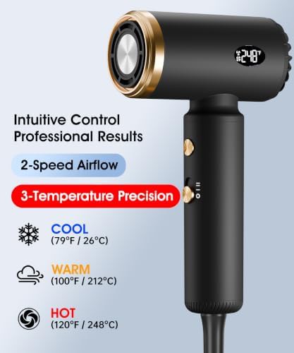 Travel dual voltage hair dryer with diffuser — photo 4