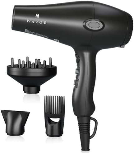 Ionic Salon Hair Dryer with Diffuser