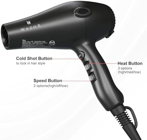 Ionic Salon Hair Dryer with Diffuser — photo 3