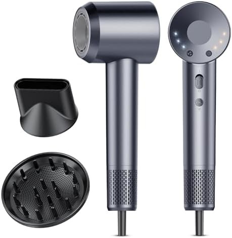 High Speed Ionic Dryer in Blue Grey
