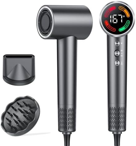 High Speed Hair Dryer with LED Display