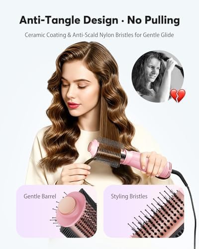 Mini dual voltage blow dryer brush — photo 5